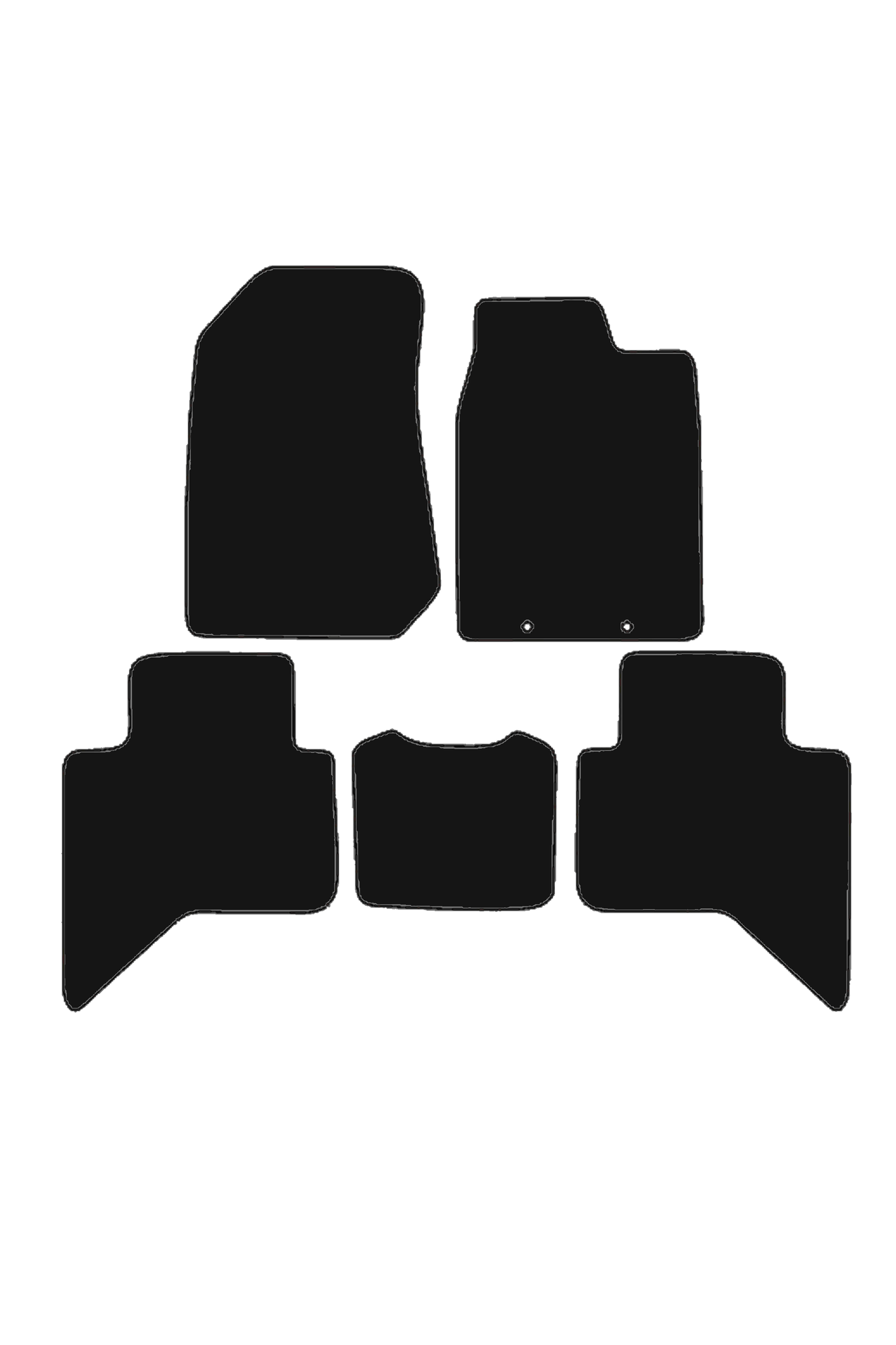 Isuzu D-Max 2012-2021 Tailored Car Mats