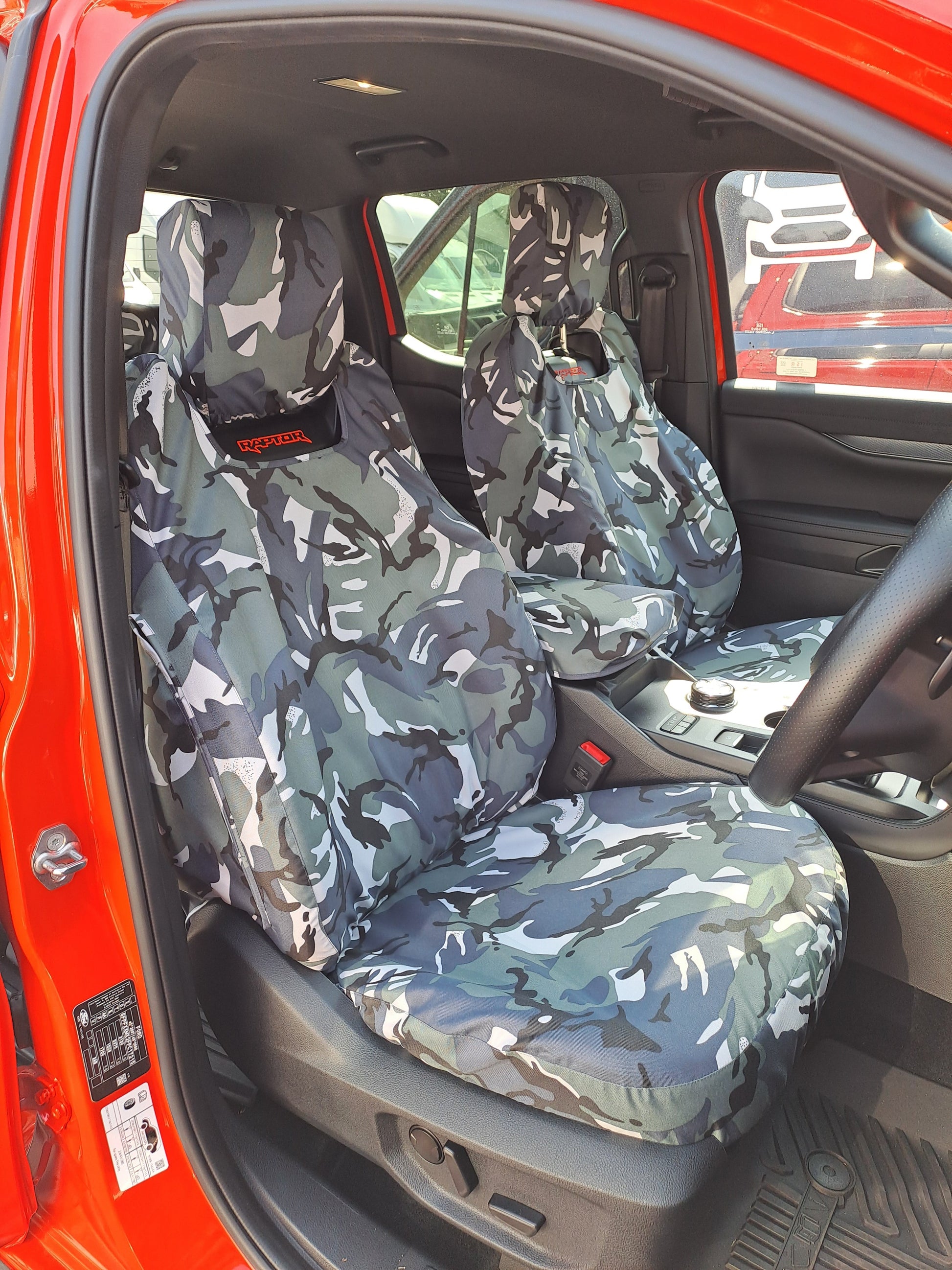 Ford Ranger Raptor 2022+ Tailored Seat Covers