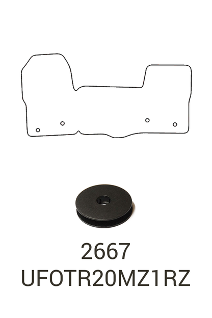 Ford Transit (2020+) - Front Rubber Mats