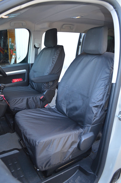 Citroen e-Dispatch Crew Cab (2020+) - Front Seat Covers