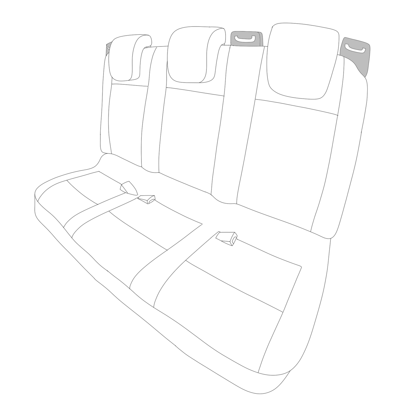 Ford Transit Custom Tourneo Shuttle Bus (2018-2023) - Seat Covers