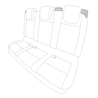 Ford Transit Custom Tourneo Shuttle Bus (2018-2023) - Seat Covers