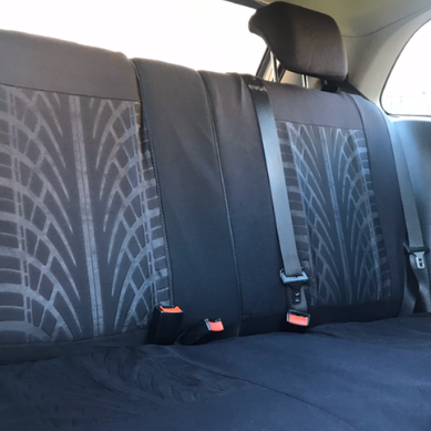 Trax Black - Rear Seats